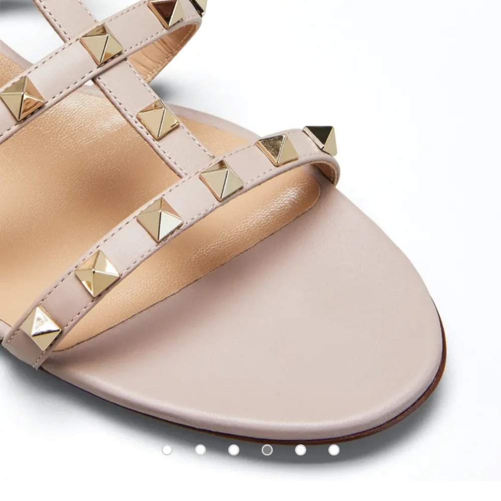 NEW Valentino garavani rockstud womens slides size 38.5 - Picture 5 of 14